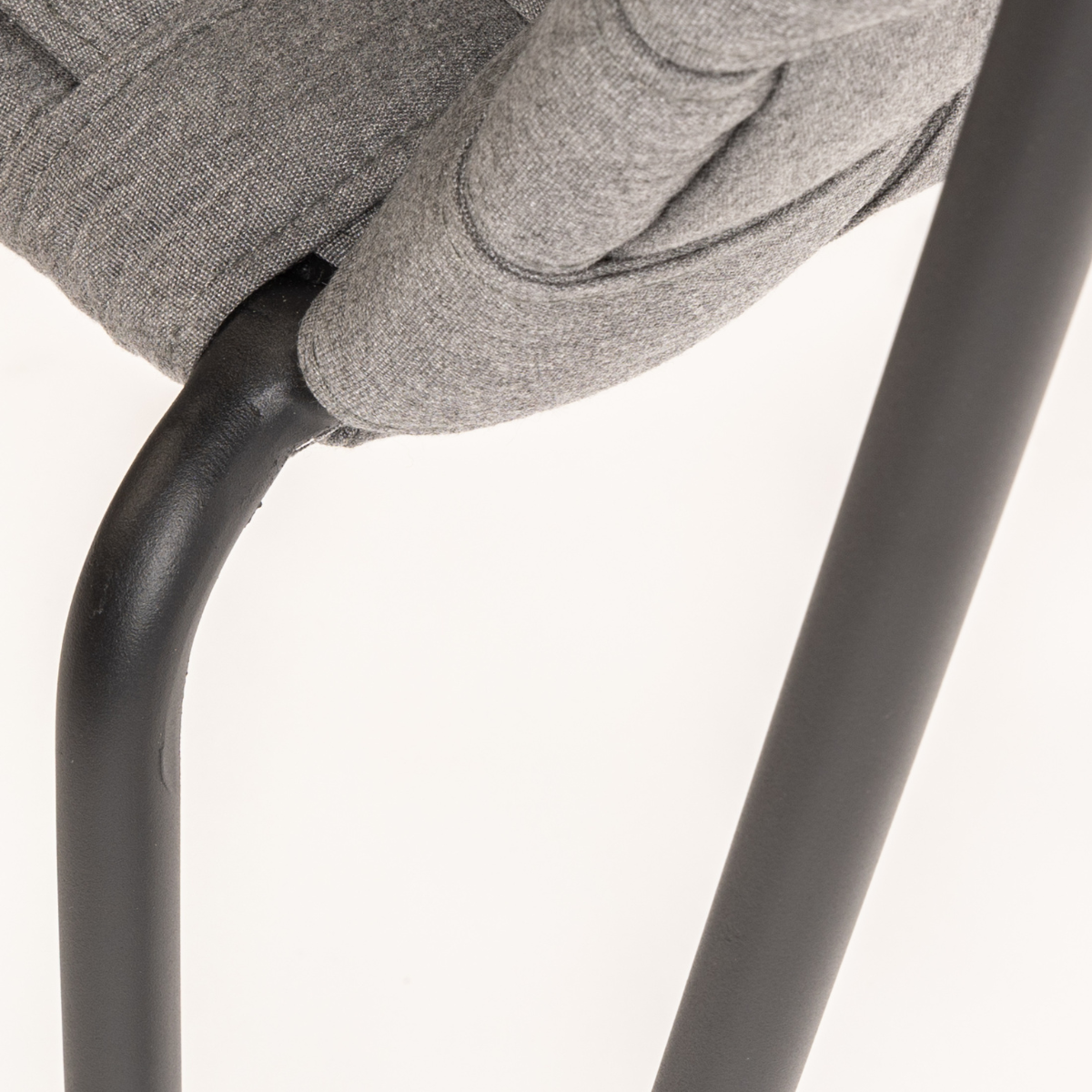 DL JARDINA Grey modern Water-repellent fabric chair